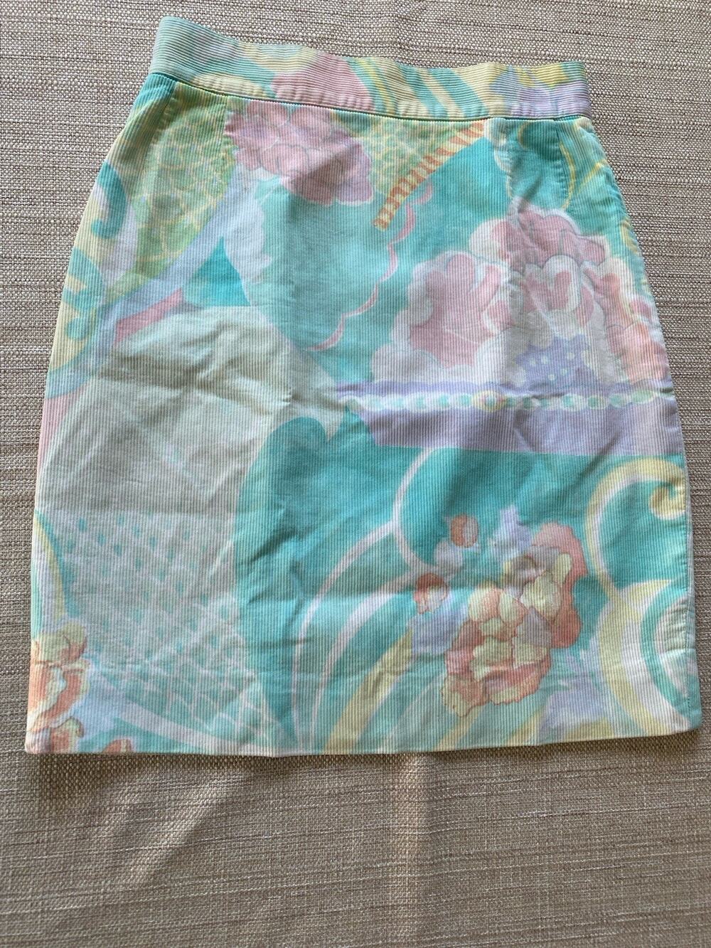 Genny - Floral Pencil Skirt